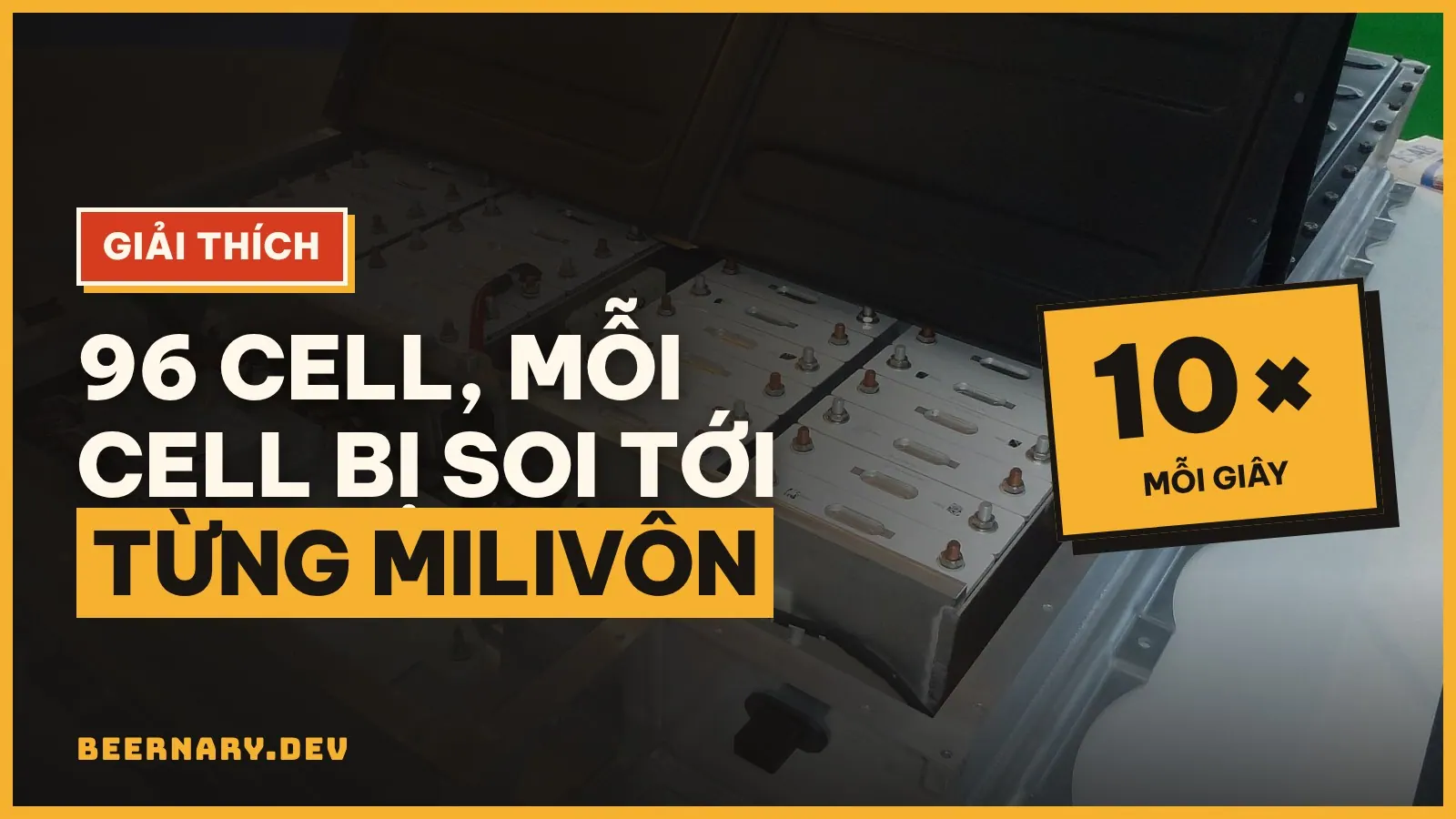 BMS đo điện áp hàng trăm cell pin xe điện như thế nào?