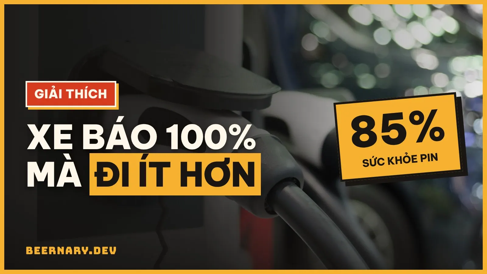 SoC vs SoH: vì sao xe điện báo 100% mà quãng đường ngày càng ngắn