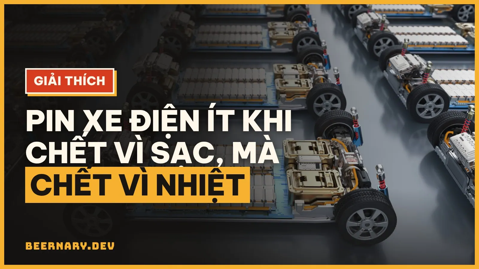 Vì sao pin xe điện cần hệ thống làm mát riêng như động cơ xăng?